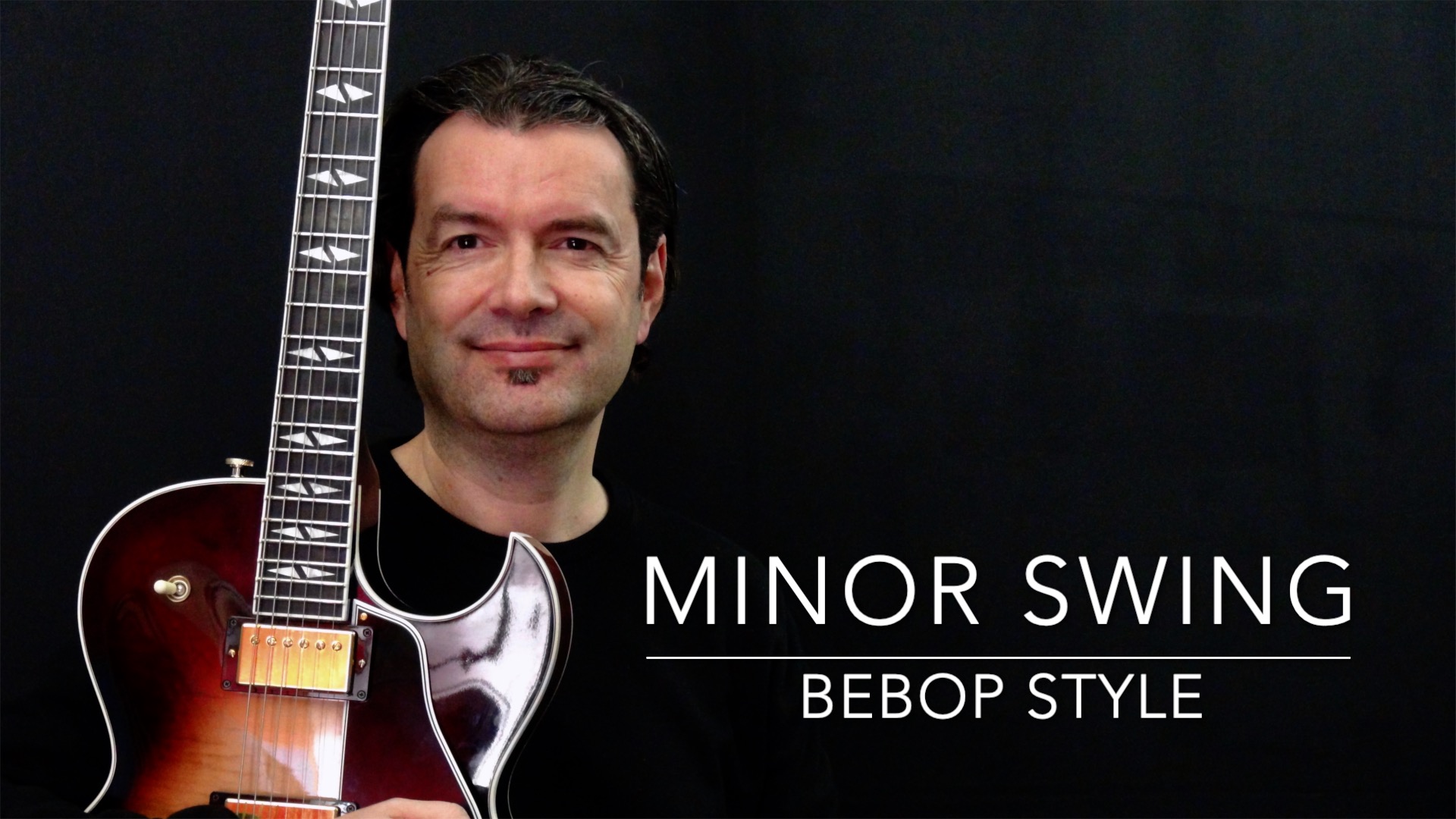 Minor Swing Bebop Style Jazz Guitar Solo